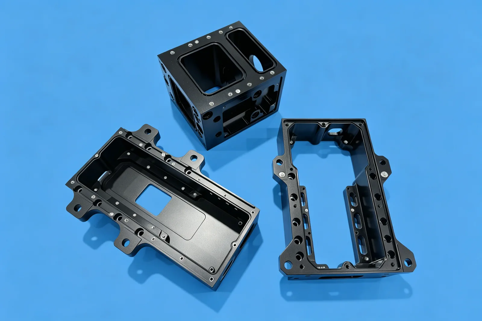 英翰尼CNC精密加工零件：AL6061-T6 激光器壳体