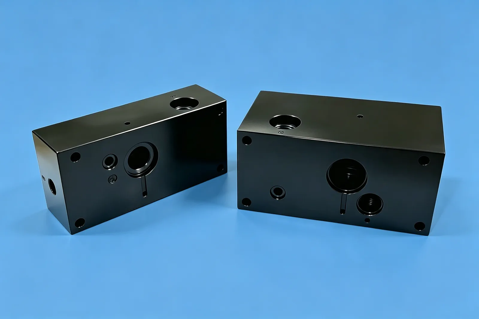 英翰尼CNC精密加工零件：AL6061-T6 阀块
